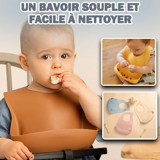 Bavoir-en-silicone-souple